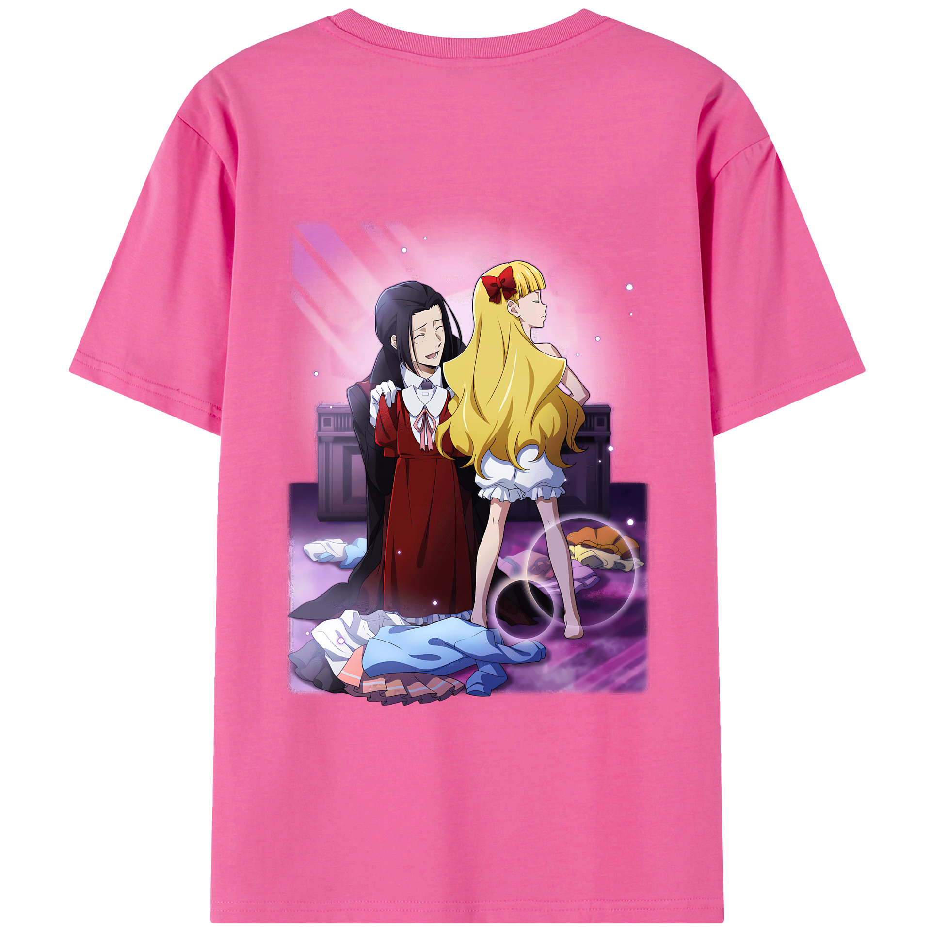 （画像用） 文豪ストレイドッグス Bungo Stray Dogs レディース半袖Tシャツ(バックプリント)
